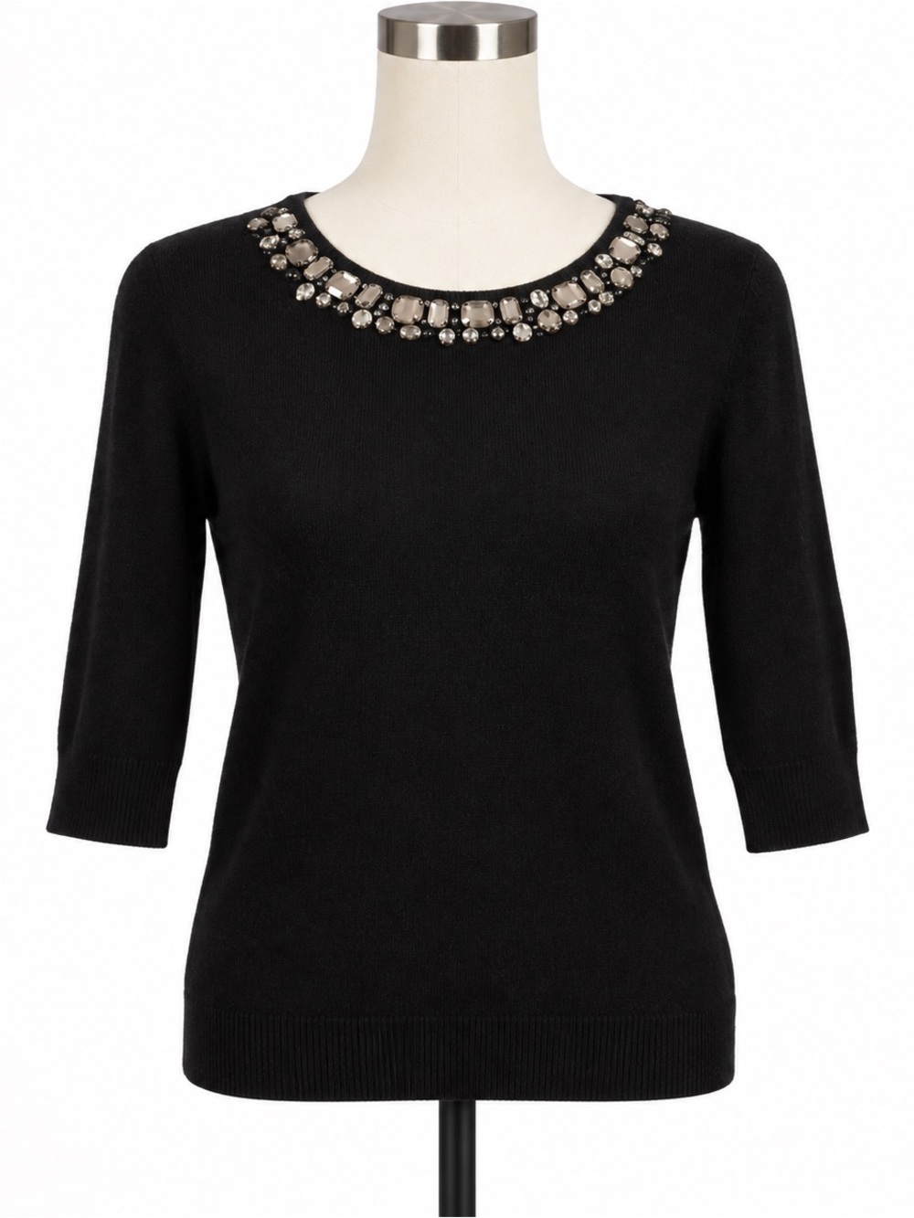 Bloomingdale’s 100% cashmere pullover crewneck knit sweater S